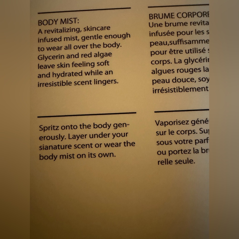 Salt & Stone 3.4 FL OZ Bergamot & Hinoki Body Mist New in Box Nordstrom $45 - Picture 6 of 7